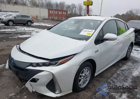 2021 Toyota Prius Prime Xle z USA, uszkodzony, nr VIN JTDKAMFP7M3176596